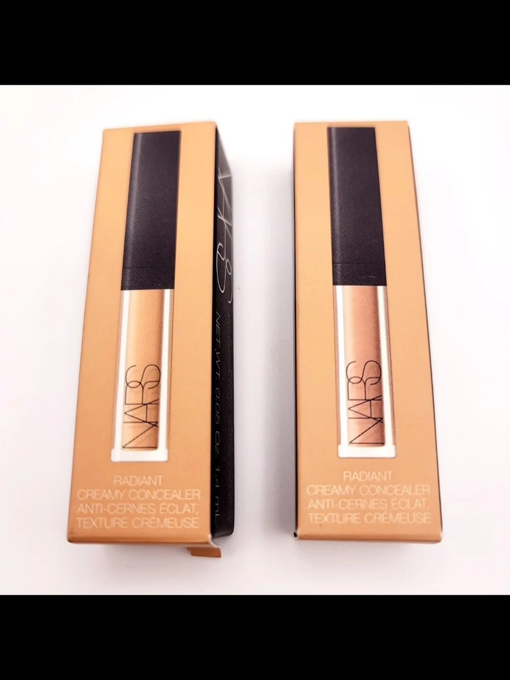 TWO! NARS Radiant Creamy Concealer - Ginger Medium 2 NEW NWT .05 oz COMBO